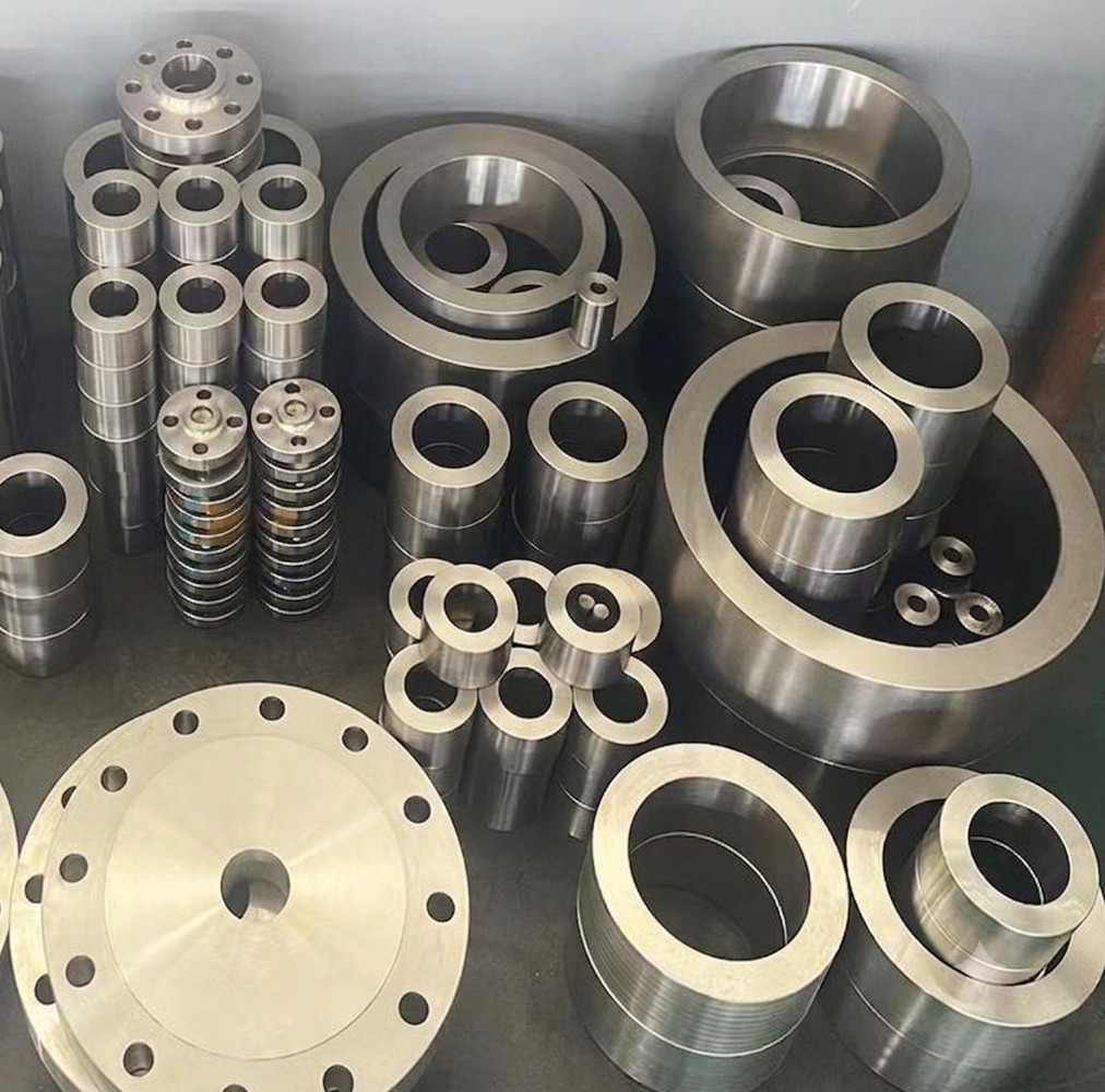 Titanium machined part 12