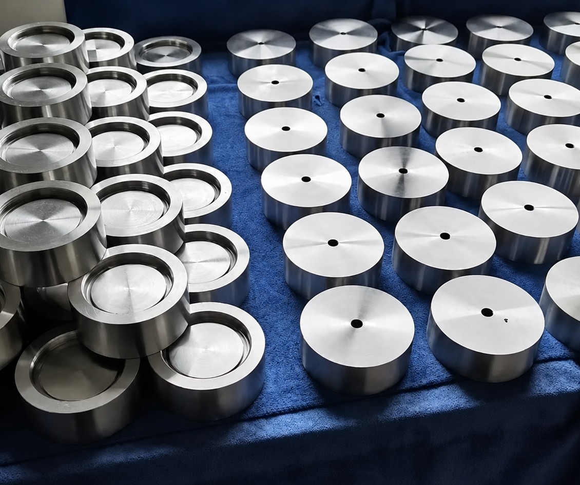 Titanium machined part 3