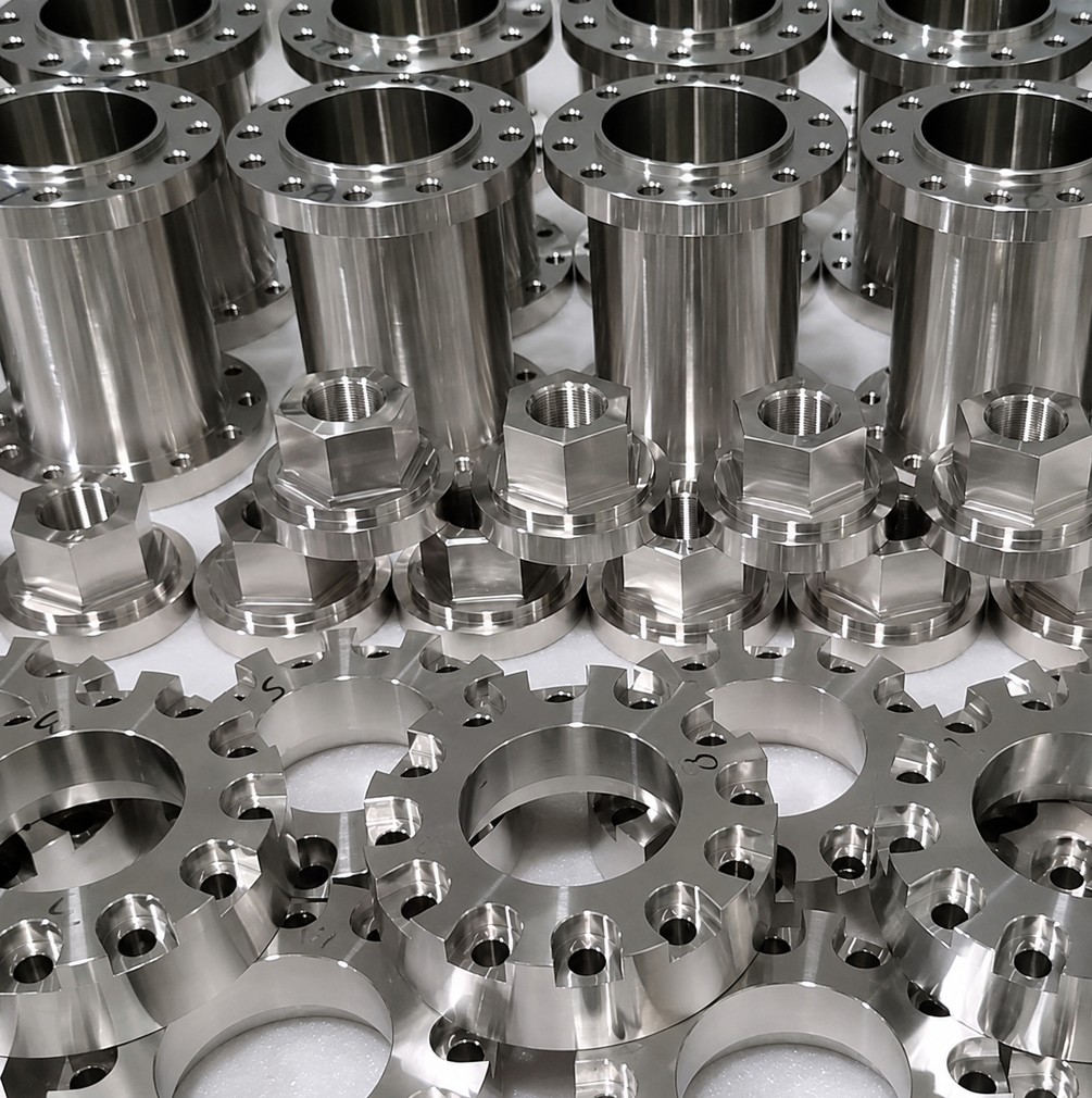 Titanium machined part 6